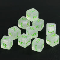 Dormia D6 Dados Personalizados De Alta Calidad En Acrílico Con Tinta Colorida Estilo Retro Para Juegos De Rol Y Entretenimiento - details 8