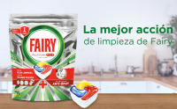 Fairy Platinum Plus All in One 160 Pastillas Lavavajillas, Pack Ahorro 2x1, en total 160 Capsulas, Limpieza Profunda y Extra Brillo, Fragancia Limon - details 3