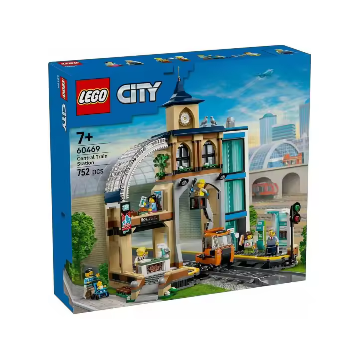 Lego City Estación Central de Ferrocarril Lego city/ciudad LEGO - 1