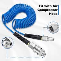Acopio rápido neumático BSP de 1/4 ", 10 piezas de Boquilla de compresor de Aire Europeo con Anillo hermético, accesorio de compresor para Manguera neumática - details 0