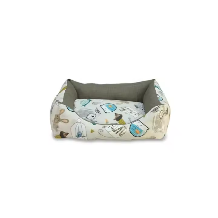 Cama Cuadrada Mascotas En Casa (70X60X20 Cms.) - 1