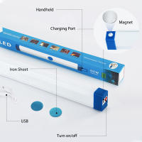 Lámpara De Noche LED Recargable Para Fotografía Y Vlog Lámpara De Colgante Mano Portátil Iluminación De Rellenar Para Transmisiones En Vivo Y Uso En Cama - details 7