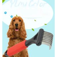 Cepillo Desenredador Para Mascotas Con Láminas Largas Y Borde Seguro Para Perros Y Gatos De Pelo Largo Elimina Enredos Y Matas - details 5