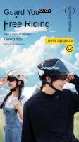 Casco De Motocicleta Estilo Retro Universal Para Hombres Y Mujeres Seguridad Y Moda Verano Ciclismo Al Aire Libre - details 1