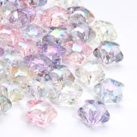 10pcs 19mm Pendones De Estrella Cinco Puntos Transparentes AB Acrílicos Para Hacer Joyas Pulseras Collares Accesorios - details 0