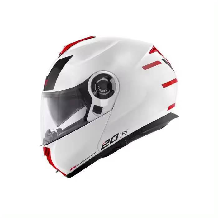 Casco Modular GIVI X20 EXPEDITION BLANCO ROJO  BRILLO - 1