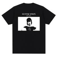 Camiseta Bauhaus Para Hombres Y Mujeres Estilo Post Punk Gótico Rock Cuello Redondo Impresión Gráfica Casual Transversal Talla Grande - details 3