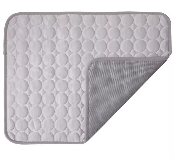 Alfombra De Enfriamiento Para Mascotas Verano Auto-Enfriamiento Seda Hielo Cama Para Perros Y Gatos Nido Respirable Alfombra De Descanso Para Animales De Compañía - 1