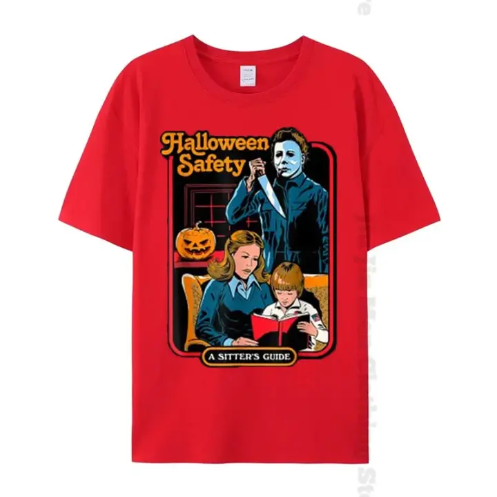 Camiseta De Halloween Para Hombres Y Mujeres Casual Harajuku Gráfica Talla Grande Camisetas Transpirables Ligeros De Secado Rápido Protección Solar Sostenible Sin Capucha Cuello Redondo - 1