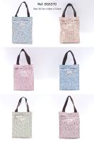Bagsgarden Bolso de mano grande Impermeable con flores - details 6