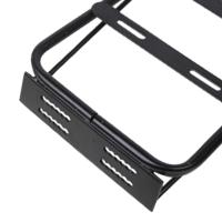 Soporte De Equipaje Trasero Para Motocicleta Robusto Desmontable Con Tornillos Base Cuadro De Rueda Portabandeja Almacenamiento - details 4