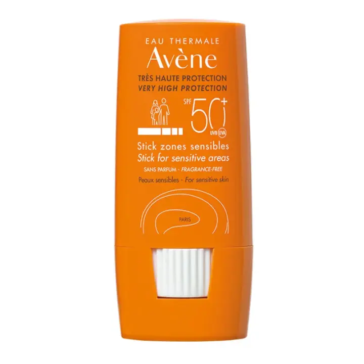 AVENE SOLAR STICK ZONAS SENSIBLES SPF 50+ 8 GRS. - 1