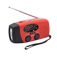 Radio De Mano Con LED Y Alerta Del Tiempo NOAA AM/FM Radio Dinamó Para Emergencias Y Camping - details 9