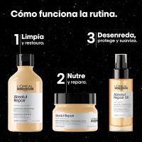 L’Oréal Professionnel Cofre Edición Limitada Meteora Absolut Repair 2025 Trio. / Trio reparador profesional (champú + acondicionador + mascarilla) para reconstruir, nutrir y devolver brillo al cabello dañado. - details 2