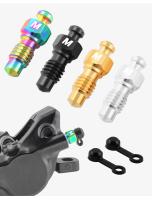 MUQZI Par De Caliperos De Bicicleta De Aluminio Para MTB Con Tornillos De Sangrado En Aleación De Titanio Piezas Para Freno Hidráulico XT XTR SLX - details 5