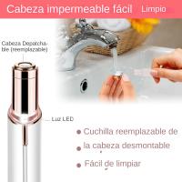 Epilador Eléctrico Portátil En Forma De Labial Para Mujeres Eliminación De Vello Facial Painless Y Efectiva Herramienta De Afeitado Doméstico - details 3