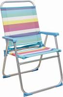 Arcoiris Sillas de Playa 5 Posiciones textileno, Silla de Playa Portátil, Plegable, Aluminio, Reclinable, para Llevar como Mochila, Silla de Exterior (2 Unidad, Rayas Multicolor) - details 7