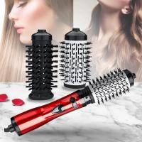 Peine Secador De Pelo 3 En 1 Con Cepillo De Aire Multi Función Secador De Cabello Curler De Iones Negativos Y Liso 360° Giratorio Para Cabello - details 2