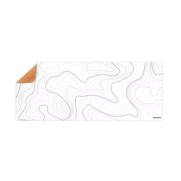 Phoenix Technologies Alfombrilla de Escritorio Stratos Cuero PU y Corcho 90 x 40 cm - 1