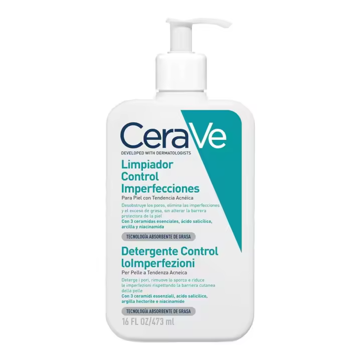 CERAVE LIMPIADOR CONTROL IMPERFECCIONES 473 ML - 1