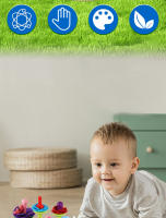 Juego Educativo De Jardín De Flores En Madera Montessori Para Niñas Juguetes Creativos De Arreglo Floral Para Niños De 2 a 4 Años - details 1