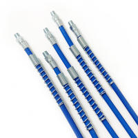 5PCS Tubo De 30cm Para Pistola De Grasa Coupler Hose Extensión De Alta Presión Para Automóvil Herramienta De Lubricación Syringe - details 5