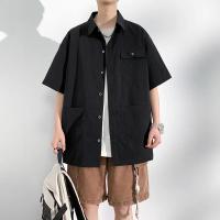 Camisa de Manga Corta para Hombre, Ropa Deportiva de Gran Tamaño 6XL 7XL 8XL 10XL, Informal y Formal, con Bolsillo Suelto, Alta Calidad - details 10