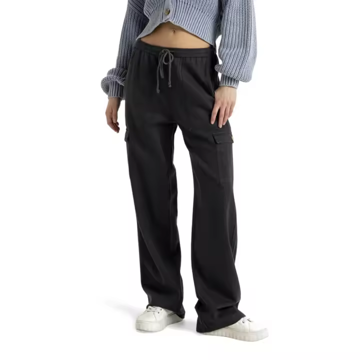 Ropa mujer Pantalones Roxy Pantalones Cargo Precious Negro - 1
