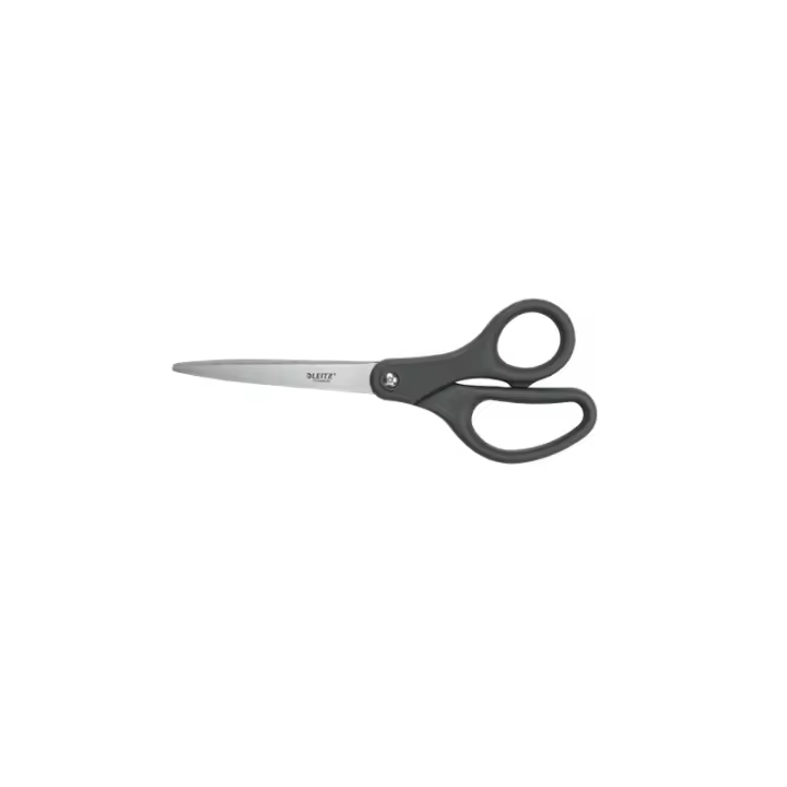 Leitz - 54220089 tijera de escritorio y manualidades Tijeras de oficina Corte recto Gris, Acero inoxidable 54220089 - 1