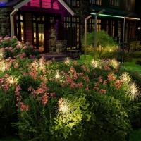 Luces De Jardín LED De Fuego Solar Para Exterior Iluminación De Camino Decoración De Fiesta Y Boda En Navidad - details 2