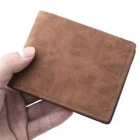 Cartera De Cuero PU Para Hombres Corta Con Portatarjetas Ligera Y Compacta Para Viajes Monedero Móvil Para Jóvenes - details 5