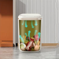 Bandeja Inteligente Recargable Grande 20/22L Para Cocina Dormitorio Sala De Estar Con Tapa Y Contenedor De Basura Toque Sin Contacto Ecológico - details 8