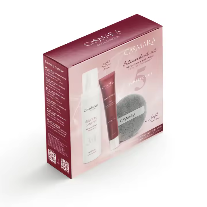 SET ANTIOXIDANTE HYDRO CREMA PIELES NORMALES-MIXTAS-CASMARA - 1