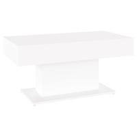 vidaXL Mesa de centro madera de ingeniería 96x50x45 cm Blanco, Negro, Gris Mesita de Salón o Comedor o Auxiliar Mesa de Café Meuble Salón - details 7