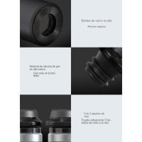 Abrebotellas Eléctrico Recargable 7 en 1 Para Vino-Profesional Kit with Soporte, Bomba de Vacío, Sacacorcos Portátil, Navaja Y 2 Tapones | Para Papá 2025 Gift, diseño Premium y Carga Rápida USB | Ideal Día del Padre y Aficionados al Vino - details 4