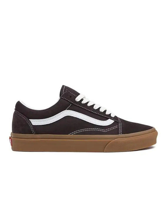 Zapatilla Vans Gum Old Skool Marrón Chocolote - 1