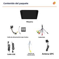 MEKEDE Radio De Coche Con Carplay Y Android Para Volkswagen SKODA Octavia 3 A7 2013-2018 Pantalla Multimedia IPS GPS 2 Din Táctil - details 14