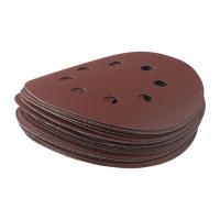 10pcs Disco De Arena 125mm 5 Pulgadas 8 Agujeros Adhesivo Bloque De Abrazo Para Bricolaje Madera Metal Pulido Orbal Sándwich - details 7