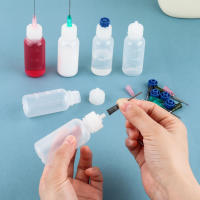 Juego De 24 Botellas De Sujeción Fina De 30ml Con Tiras De Aguja Set De Aplicadores Precisos Para Manualidades Y Almacenamiento De Artesanía - details 5