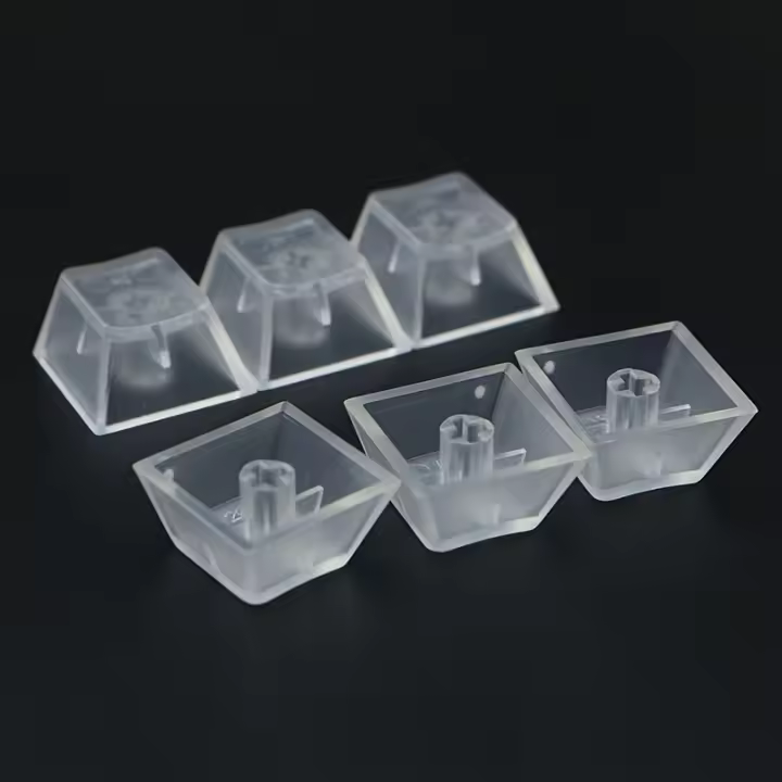 R4 Translúcido ABS Keycap Para Teclado Mecánico Con Iluminación Matte Cherry Gatron Switch Anti-Flaring 6pcs/10pcs - 1