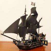 Bloques De Construcción MOC Pirates of the Caribbean Ship Revenge Warship Black Pearl Para Niños Juguetes De Armar Regalo - details 0