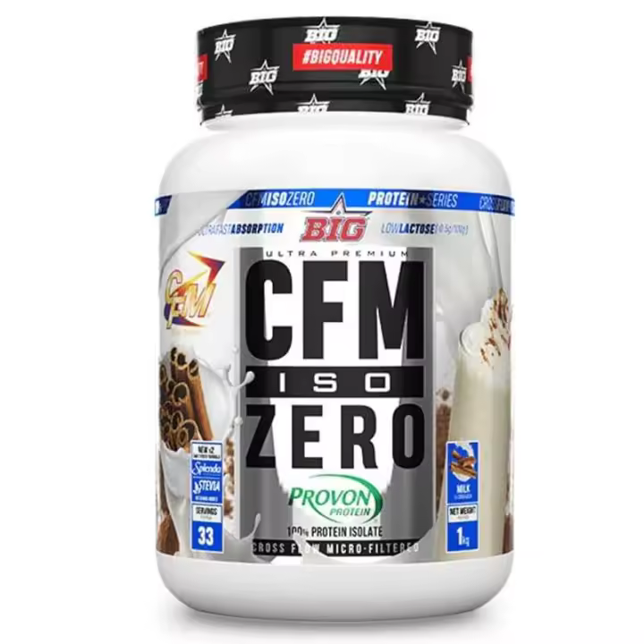 Big Cfm Iso Zero 1kg Polvo Milk & Cinnamon - 1