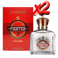 2 UNIDADES G For Men Fighter Eau de toilette pour homme 100ml Montage Brands Fragancia inspirada en otros perfumes Perfume Hombre - details 0