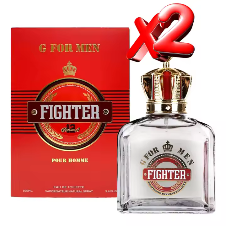 2 UNIDADES G For Men Fighter Eau de toilette pour homme 100ml Montage Brands Fragancia inspirada en otros perfumes Perfume Hombre - 1
