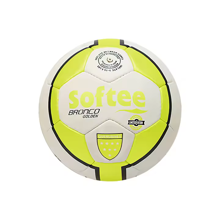 balón softee bronco limited edition color amarillo flúor tamaño fútbol 11 - 1