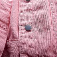 Women Spring And Autumn Coats Warm Solid Long Sleeve Denim Jacket Outerwear - details 3