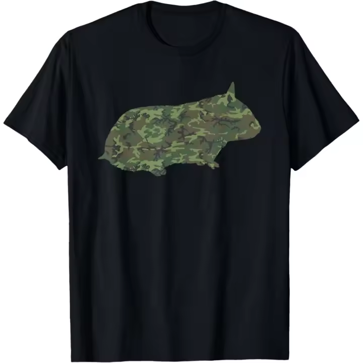 Camiseta de Manga Corta, 100% Algodón, Ropa Unisex para Hombres y Mujeres en 5 Tallas, Camiseta Negra, Cuello redondo con estampado. - 1