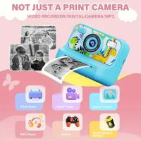 Cámara Digital Para Niños Con Impresora Térmica Regalo Para Niñas Y Niños Con 32G Y 3 Rolls De Papel De Impresora Material ABS Energía Eléctrica Batería De Litio - details 4