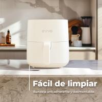 EVVO Freidora de aire sin aceite de 6L, 1700W, Antiadherente,Tecnología Dual, Hornea, Descongela,  Apagado Automático - details 2