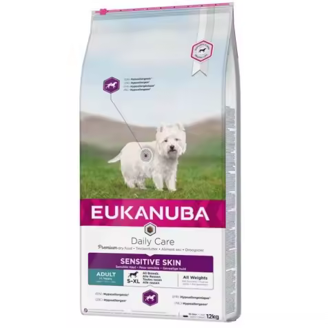 Eukanuba Adult Daily Care Sensitive Skin 2,3 Kg - 1